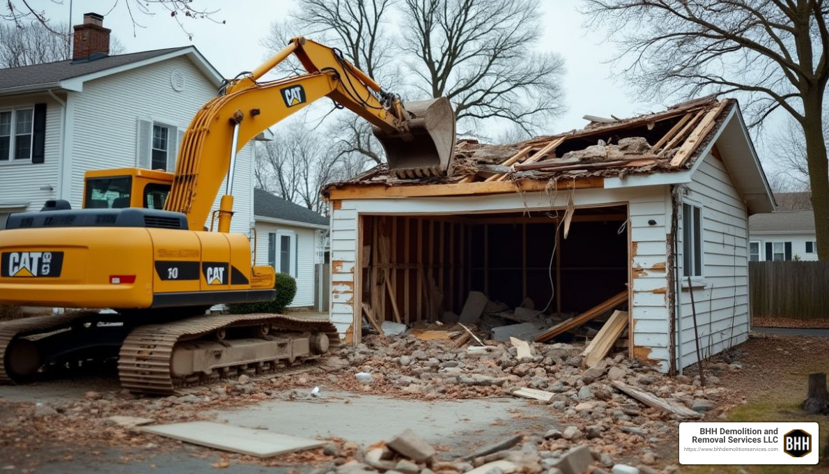 BHH Demolition | Breaking Down the Costs of Garage Demolition and Removal