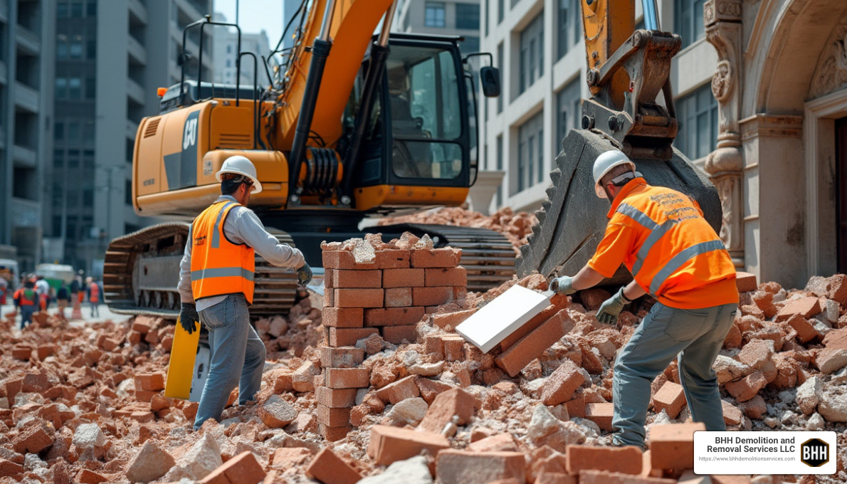 building debris removal