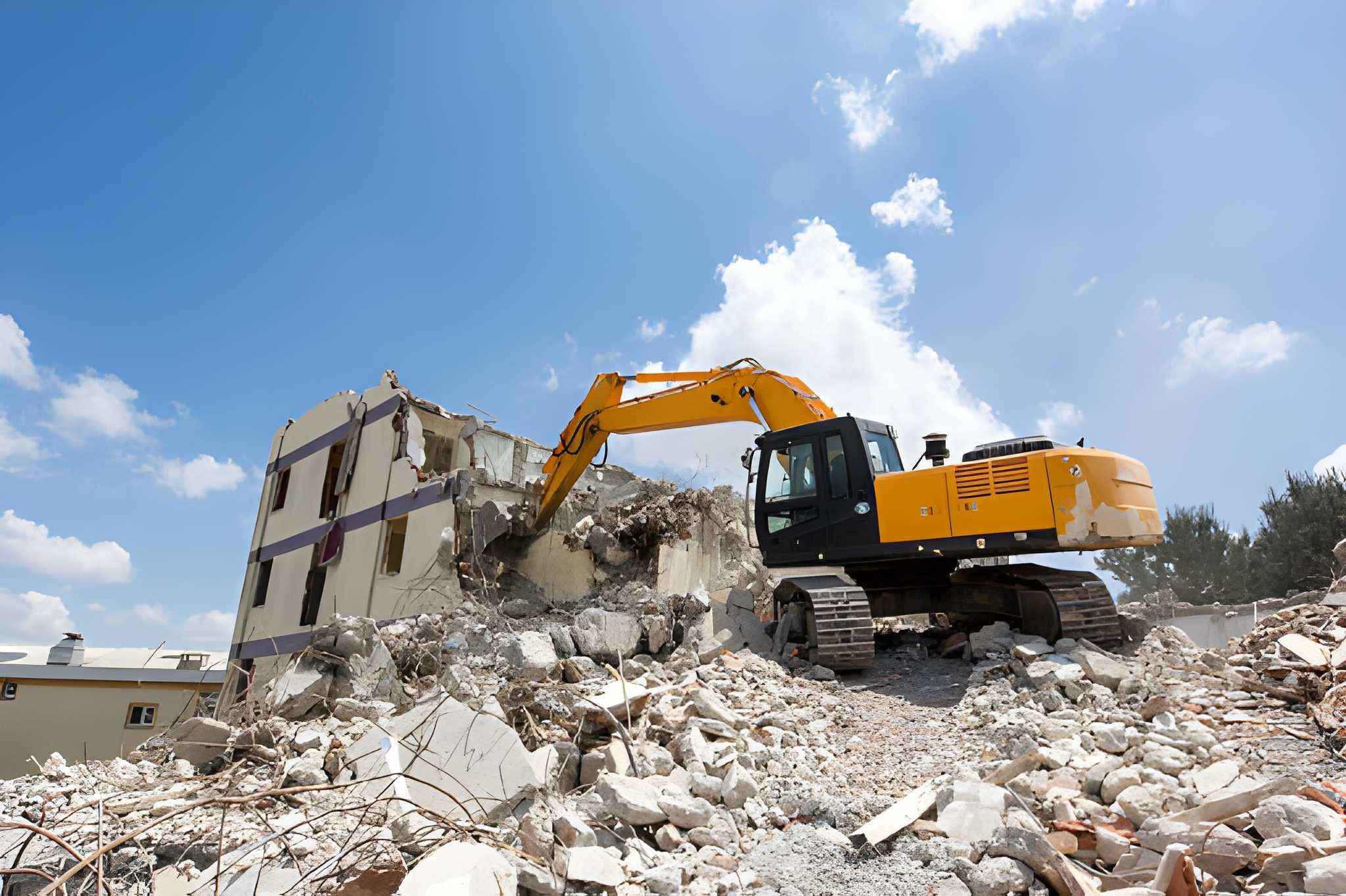 Industrial demolition